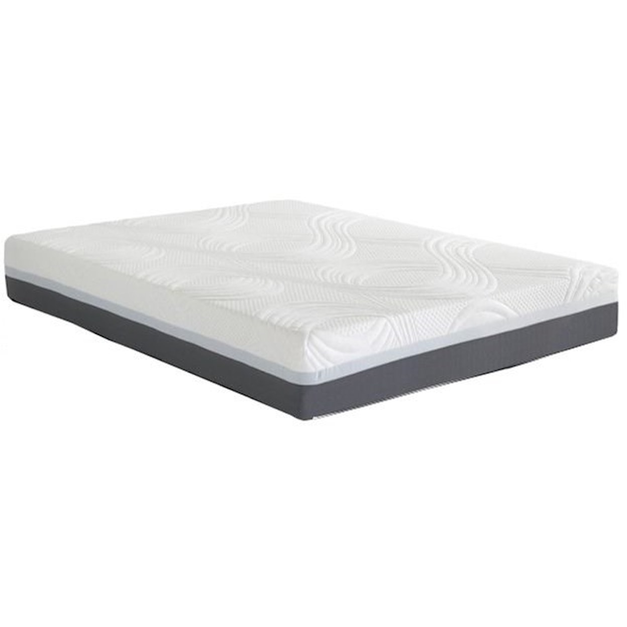 Corsicana 9610 Phase II Gel King 10" Gel Memory Foam Mattress