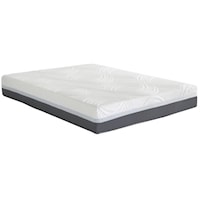 King 10" Gel Memory Foam Mattress