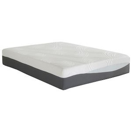King Luxury Plush 12" Gel Memory Foam Matt