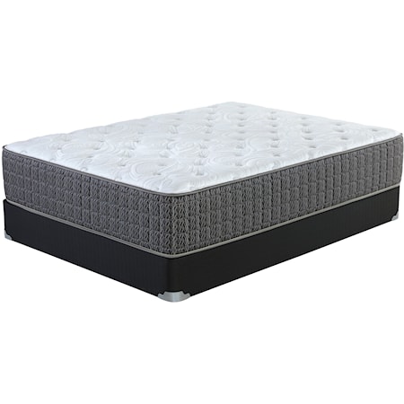 Queen Cushion Firm Mattress Set