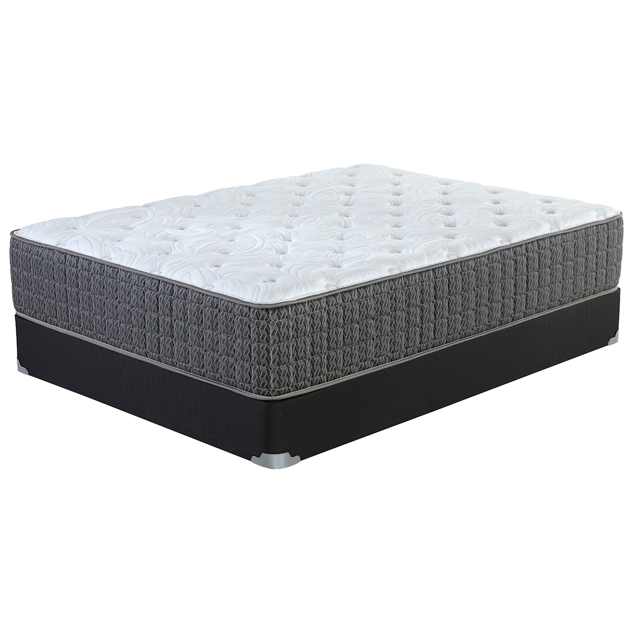 Corsicana Briley Plush Full Plush Pocketed Coil Mattress Set