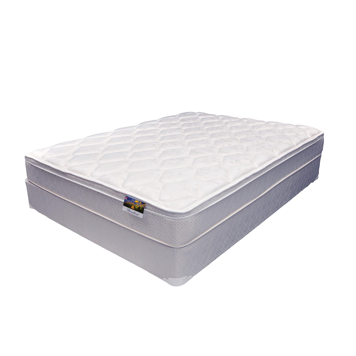 Corsicana Broadlind Euro Top Broadlind Euro Top Mattress Set - Full