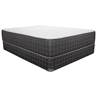 King Firm Innerspring Mattress and Box Foundation
