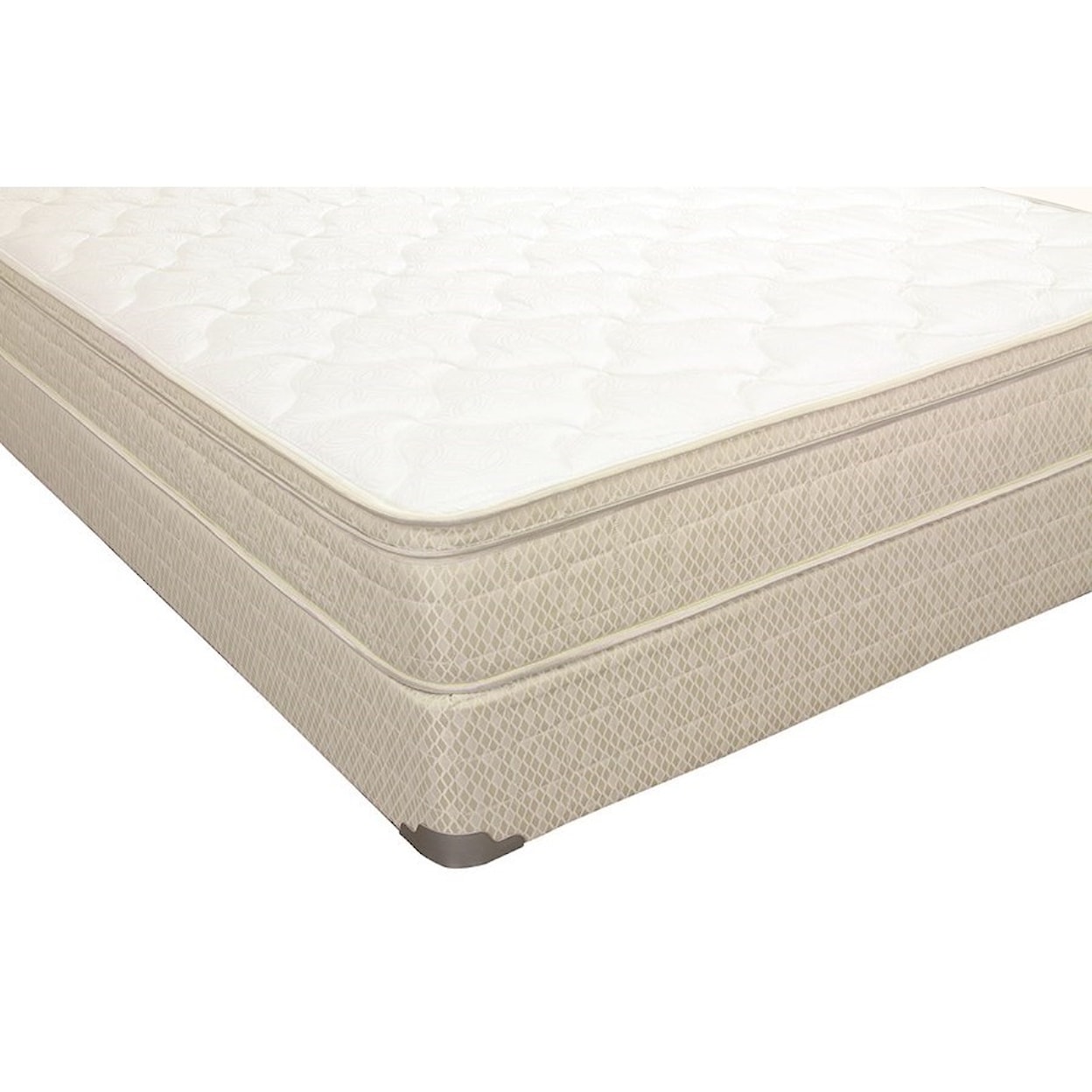 Corsicana Capetown Plush Twin 12" Plush Mattress Set