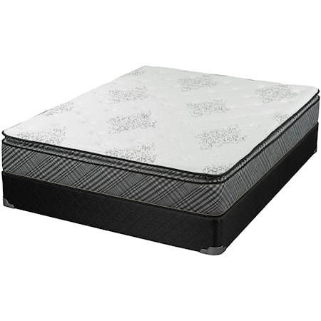 Twin Pillow Top Innerspring Mattress Set