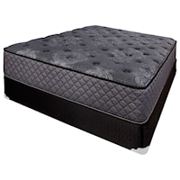 Twin Plush Pocketed Coil Mattress and Box Foundation