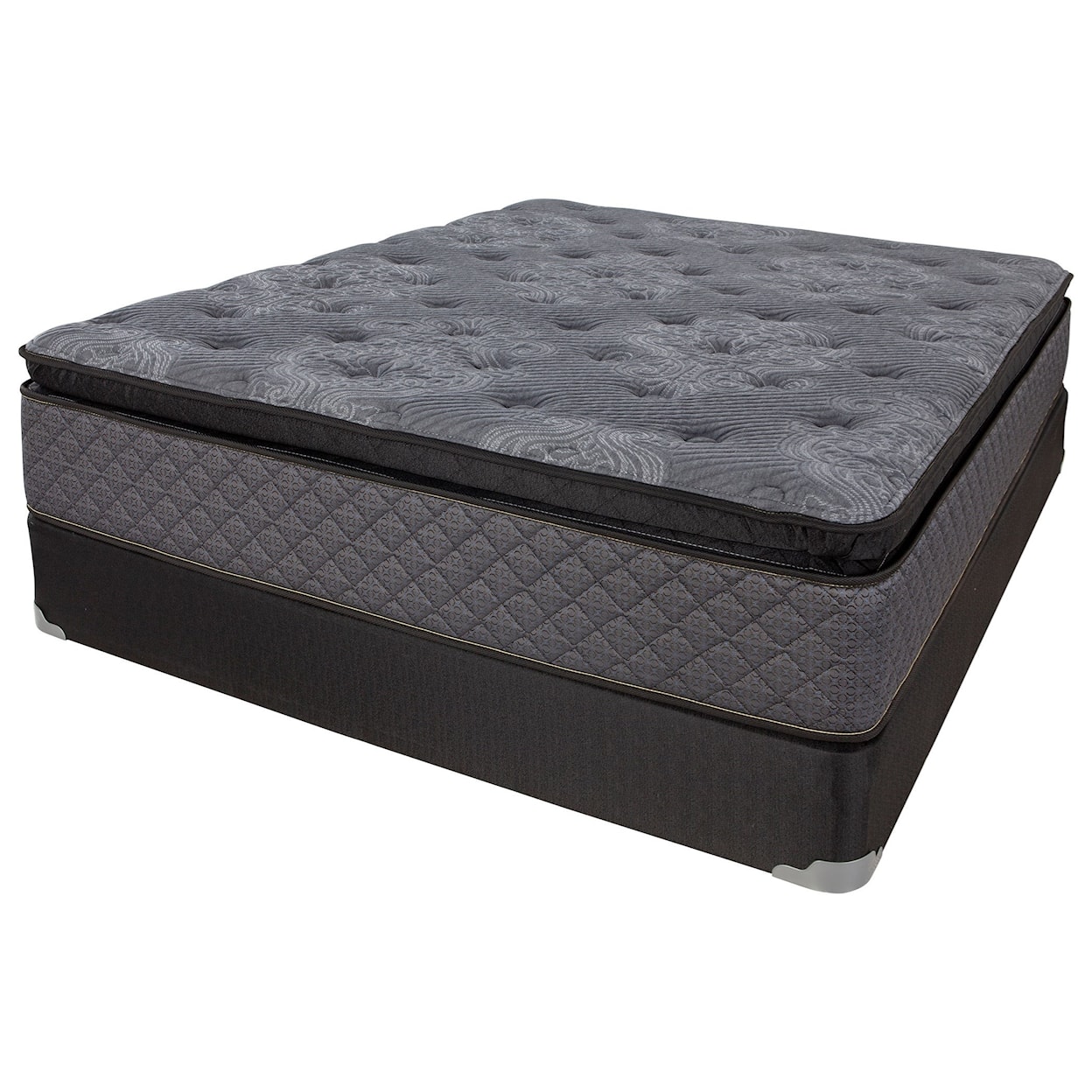 Corsicana Fitzgerald PT Full Pocketed Coil Mattress Set