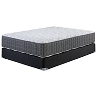 Twin Firm Two Sided Mattress and Wood Foundation