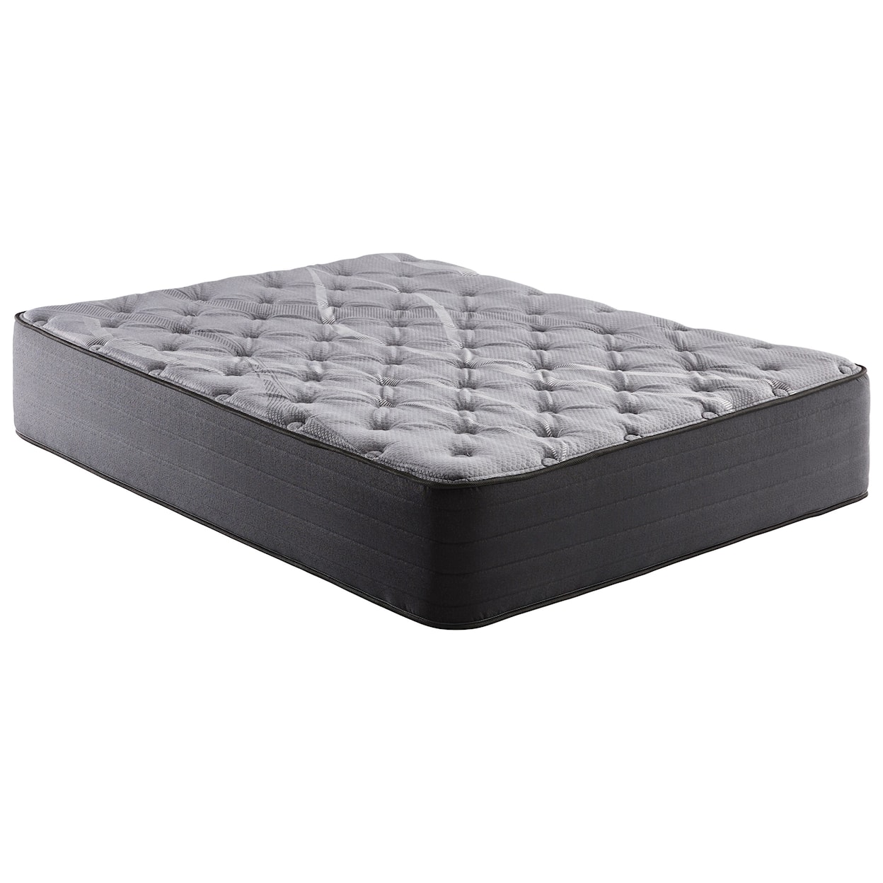 Corsicana NightsBridge Firm Twin 14" Firm Coil on Coil Mattress Set