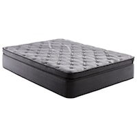 Cal King 15" Plush Pillow Top Coil on Coil Mattress