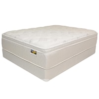 Twin Offset Coil Euro Top Mattress with Gel Infused Lumbar Support