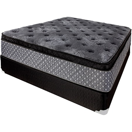 King Euro Top Innerspring Mattress Set