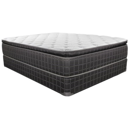 Full Pillow Top Innerspring Low Profile Set