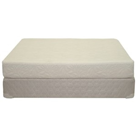 Queen 8" Memory Foam Mattress Set