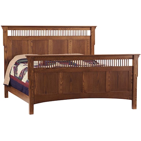 King Panel Bed