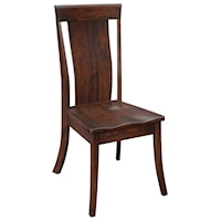 Customizable Solid Wood Dining Side Chair