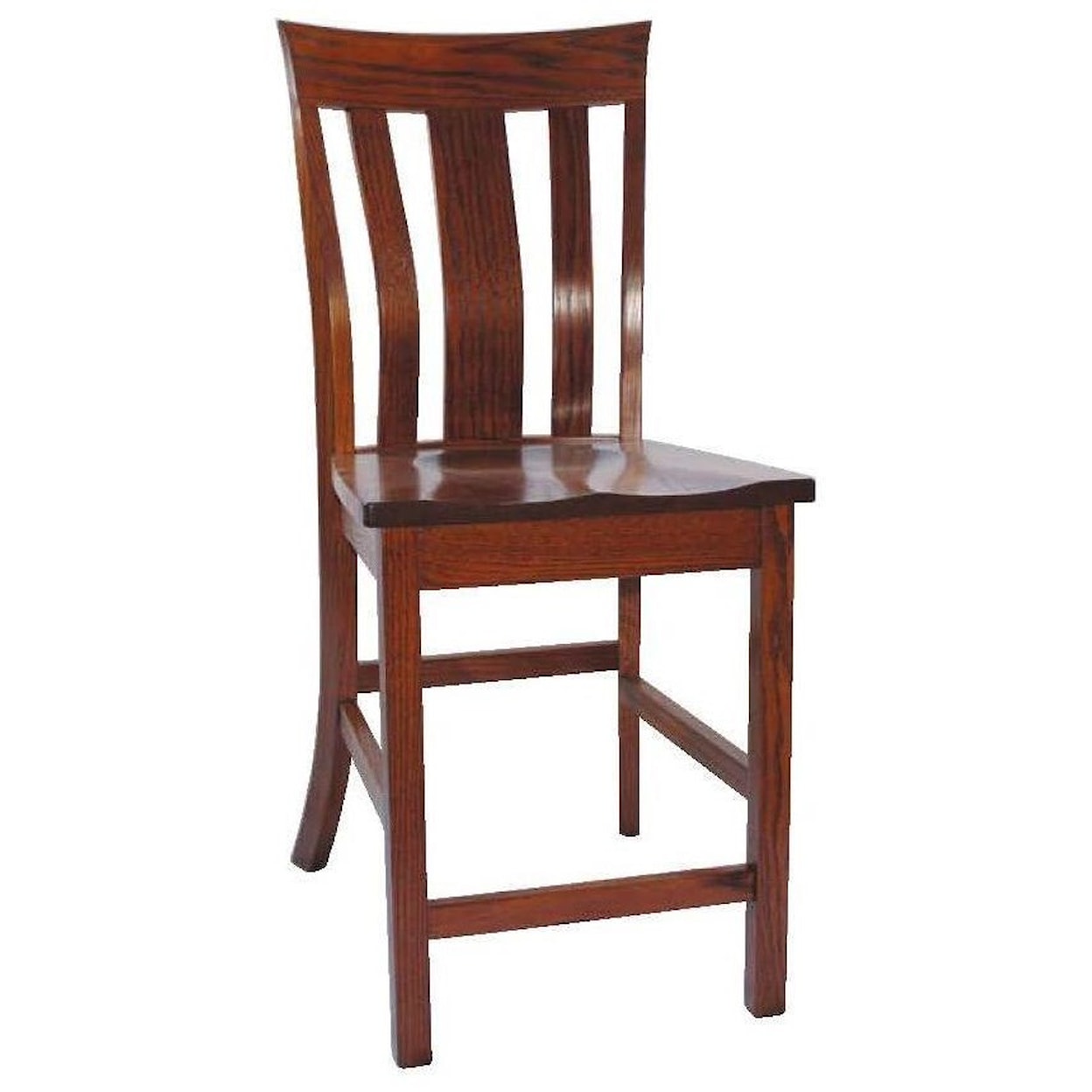 Country Comfort Woodworking McZena 24" Stationary Stool