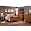 Country View Woodworking Great Lakes Q Sleigh Bed