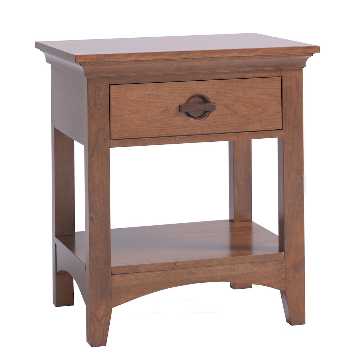 Country View Woodworking Great Lakes 1-Drawer Nightstand