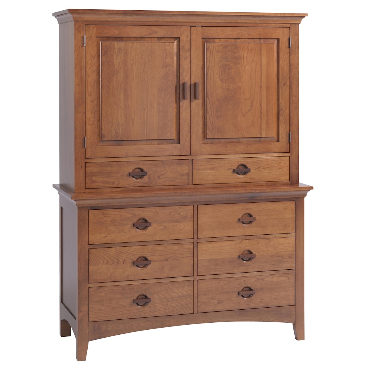 Country View Woodworking Great Lakes Armoire Base + Top