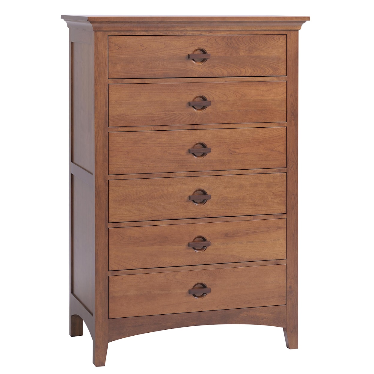 Country View Woodworking Great Lakes 6-Drawer Tall Chest