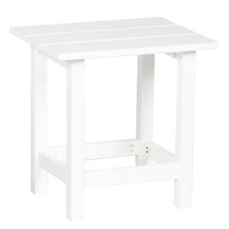 Fenwick, End Table, White