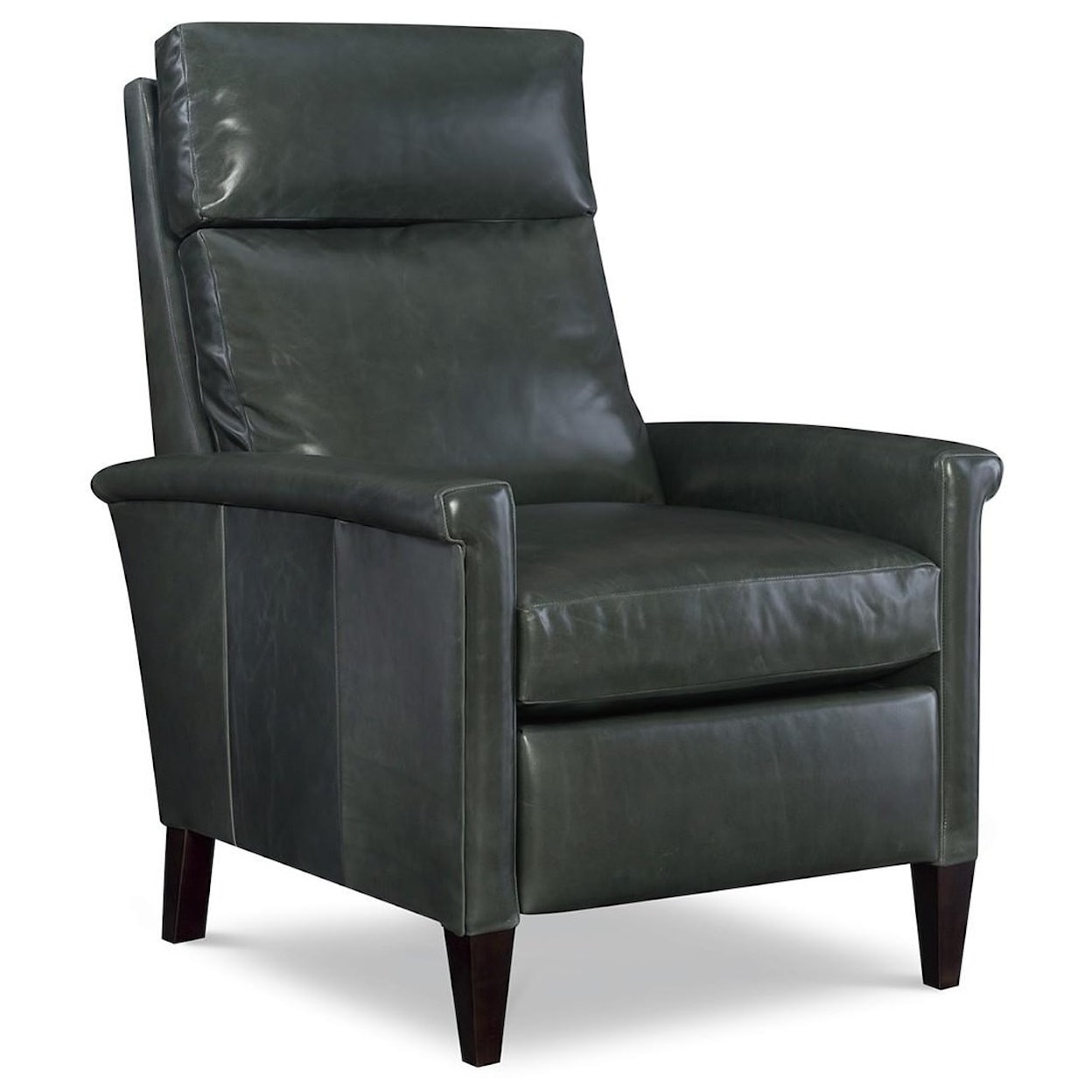 C.R. Laine Chairs and Chaises Noah Leather Manual Recliner