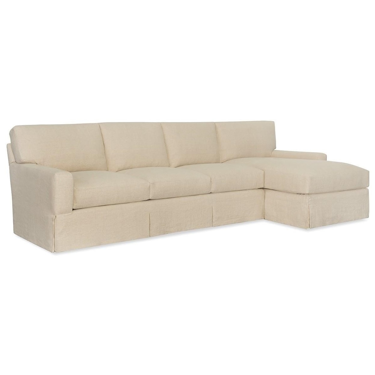 C.R. Laine Custom Design 8800 Series Sectional Sofa with Chaise