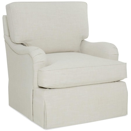 Custome Design English Arm Swivel Chair