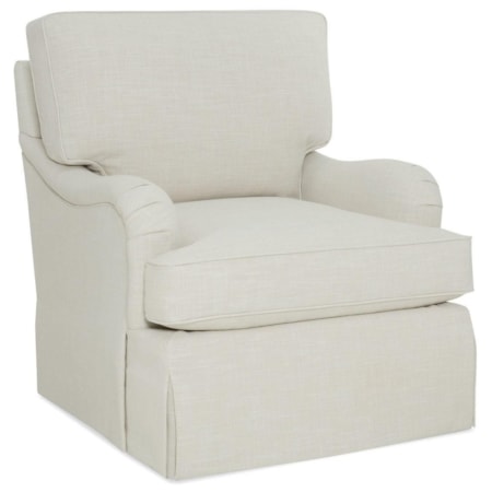 Custome Design English Arm Swivel Chair