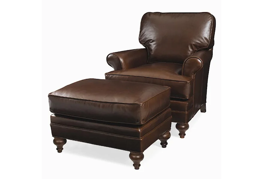Kasey Chair & Ottoman by C.R. Laine at Jacksonville Furniture Mart