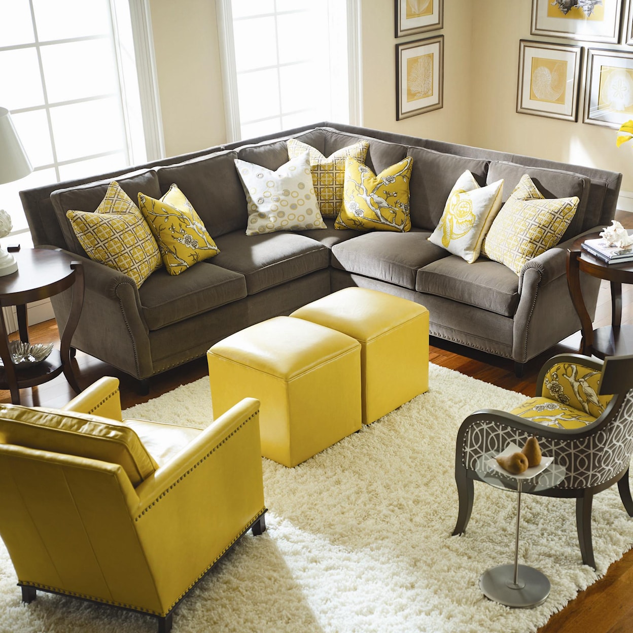 C.R. Laine Leighton  Sectional Sofa