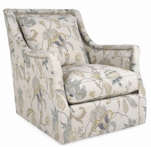Upholstered Swivel Chair