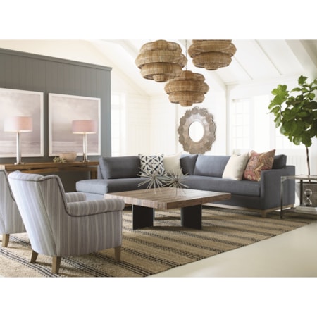 2 Pc Sectional Sofa