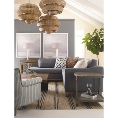 2 Pc Sectional Sofa