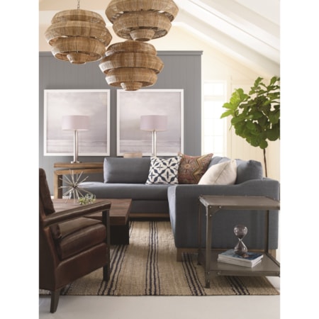 2 Pc Sectional Sofa