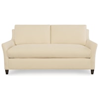 Contemporary Two Seat Settee with Bench Seat