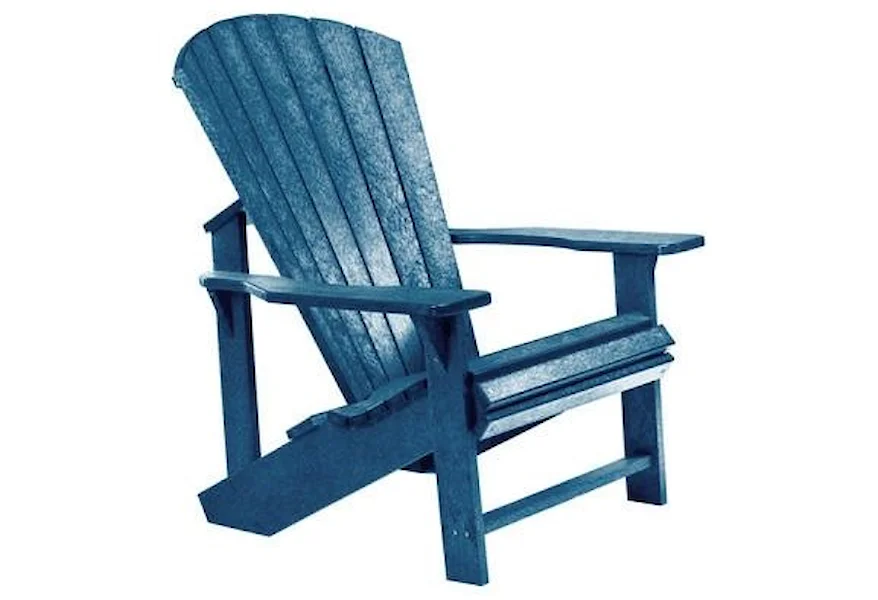 Generation Line Adirondack Chair by C.R. Plastic Products at Furniture Fair - North Carolina