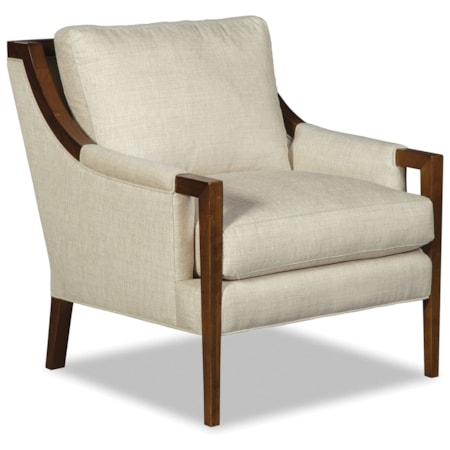 Wood Accent Chair