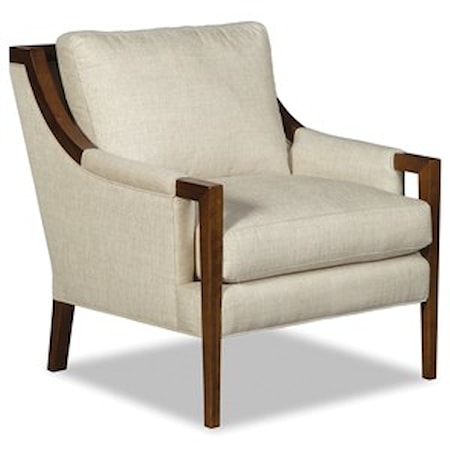 Wood Accent Chair
