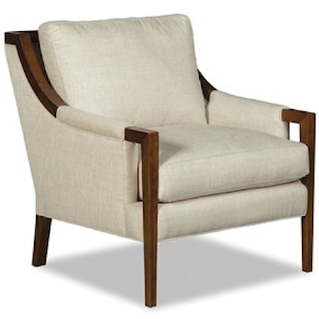 Wood Accent Chair