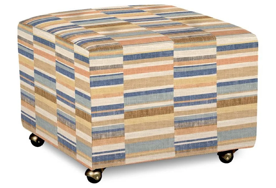 062100 Accent Ottoman by Craftmaster at Esprit Decor Home Furnishings