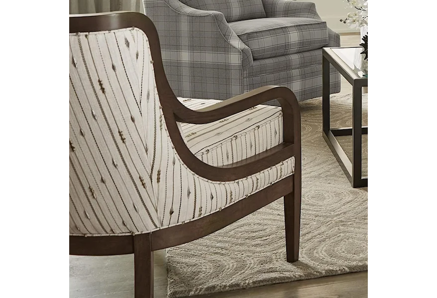 067410BD Accent Chair by Hickory Craft at Godby Home Furnishings