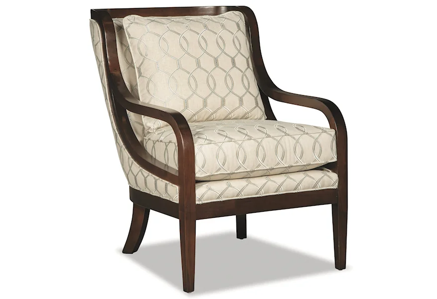 067410BD Accent Chair by Hickorycraft at Howell Furniture