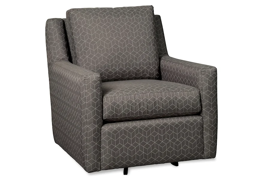 072510 Swivel Glider Chair by Craftmaster at Lucas Furniture & Mattress
