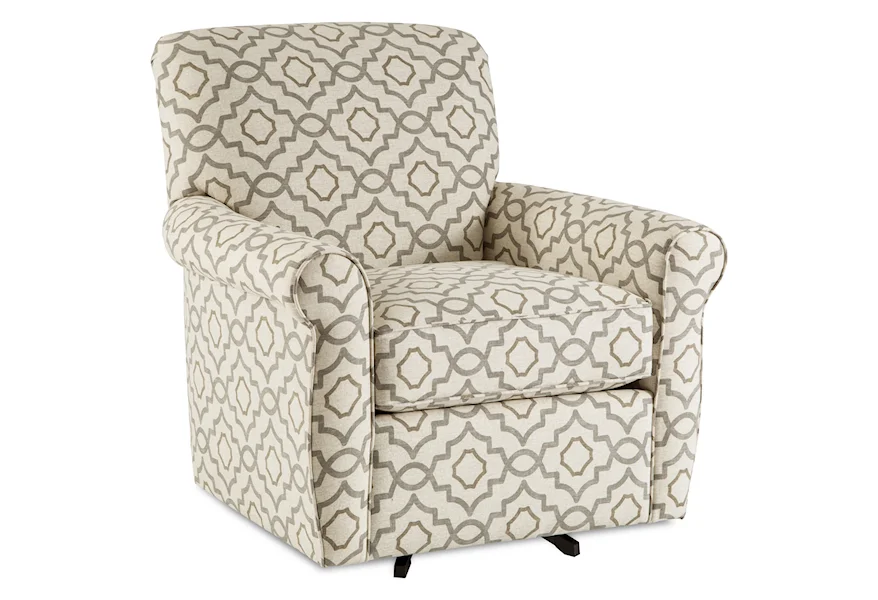 075610-075710 Swivel Chair by Hickory Craft at Godby Home Furnishings
