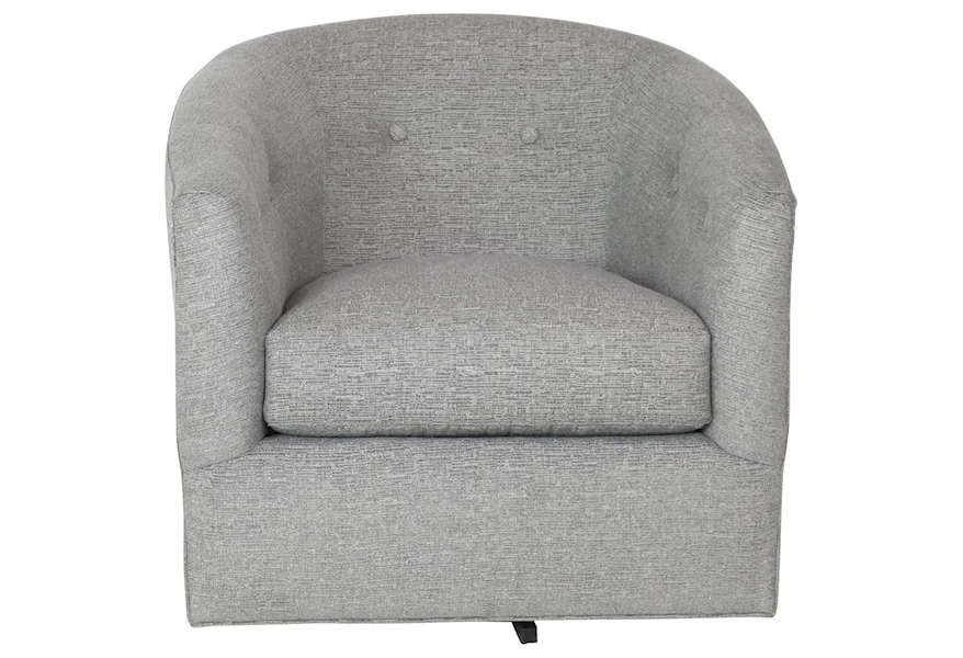 094110 Swivel Chair by Cozi Life Upholstery at Sprintz Furniture