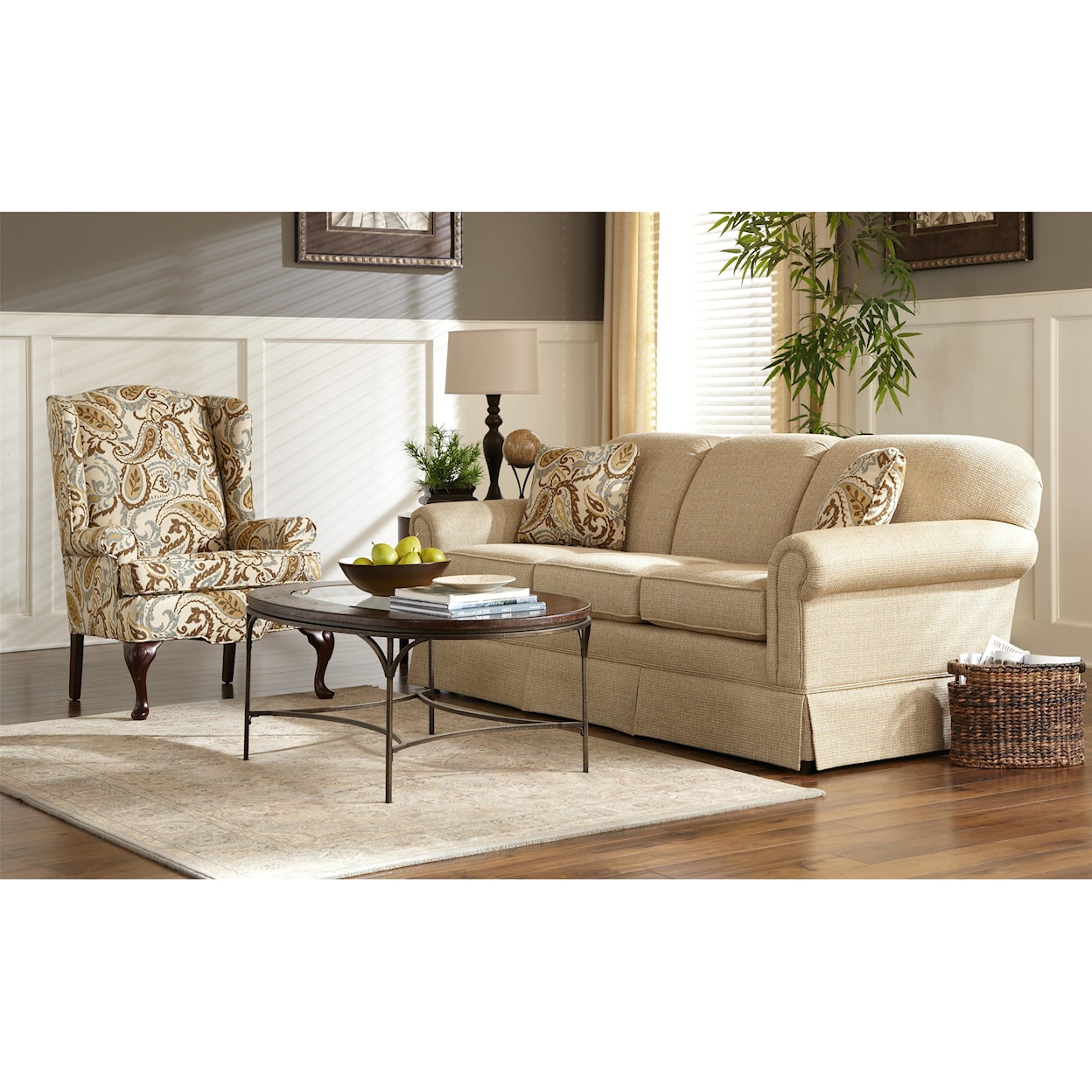 Hickory Craft 4200 Stationary Sofa