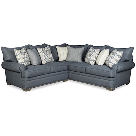 4-Seat Sectional Sofa w/ LAF Loveseat