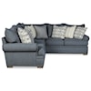 Craftmaster 701650BD 4-Seat Sectional Sofa w/ LAF Loveseat